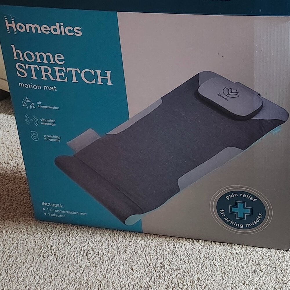 Homedics stretch mat.